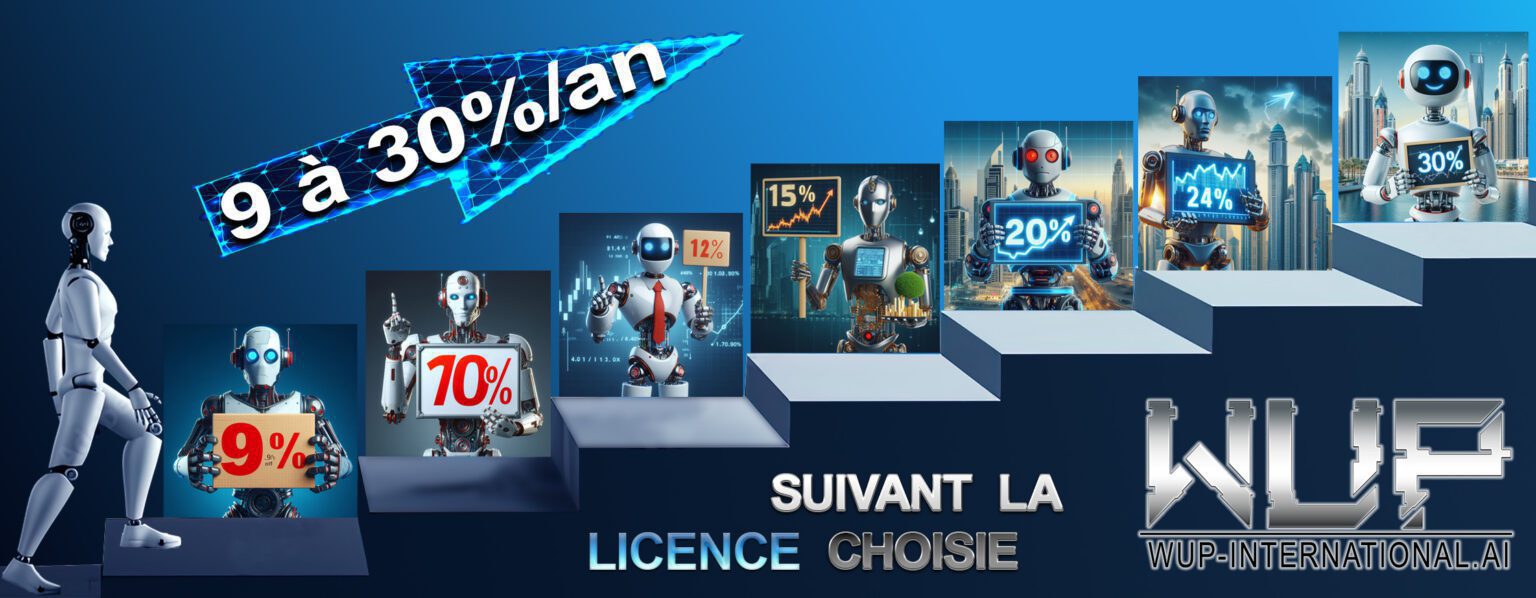 Accueil22321321 7 livret ia de 9 à 30% / mois Wup International